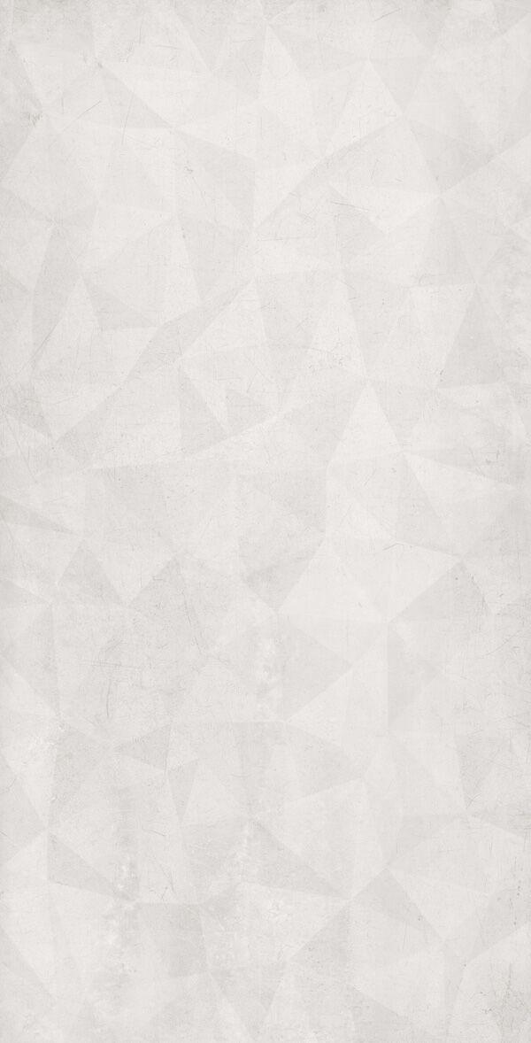 Foil Aluminum White Decor 60х120