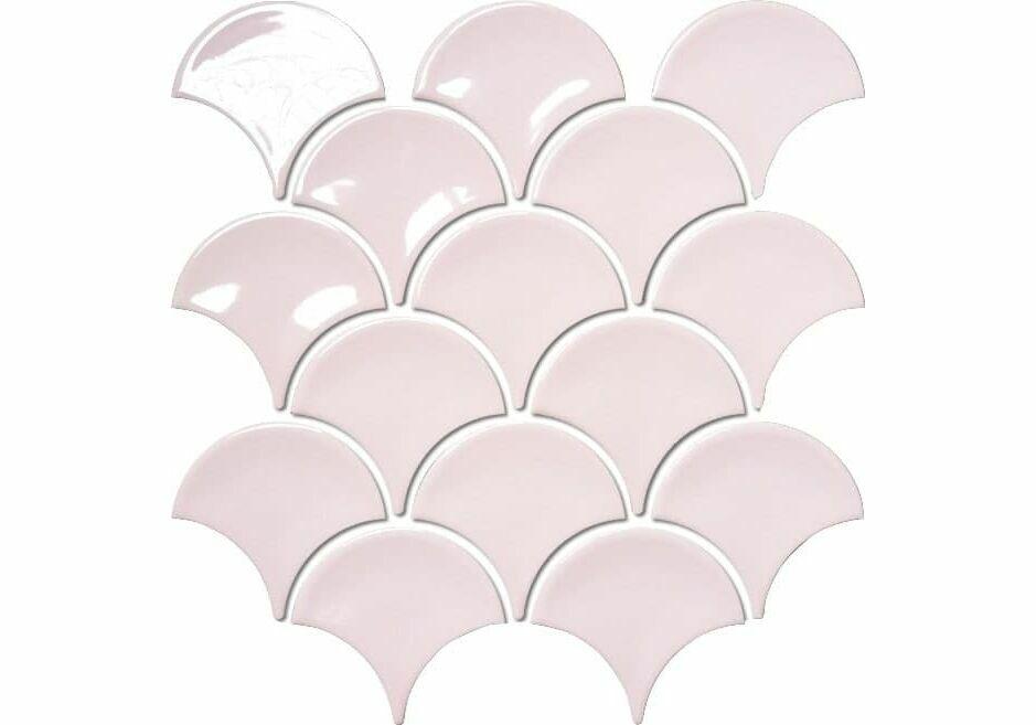 Ceramic mosaic PINK SCALES 25,9х27,3