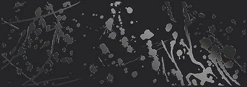 Плитка 25,1*70,9 STRATO NEGRO DECOR/PF 1c