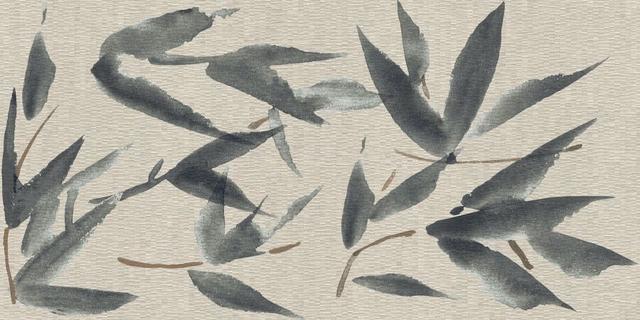 Leaves Linen Mix
