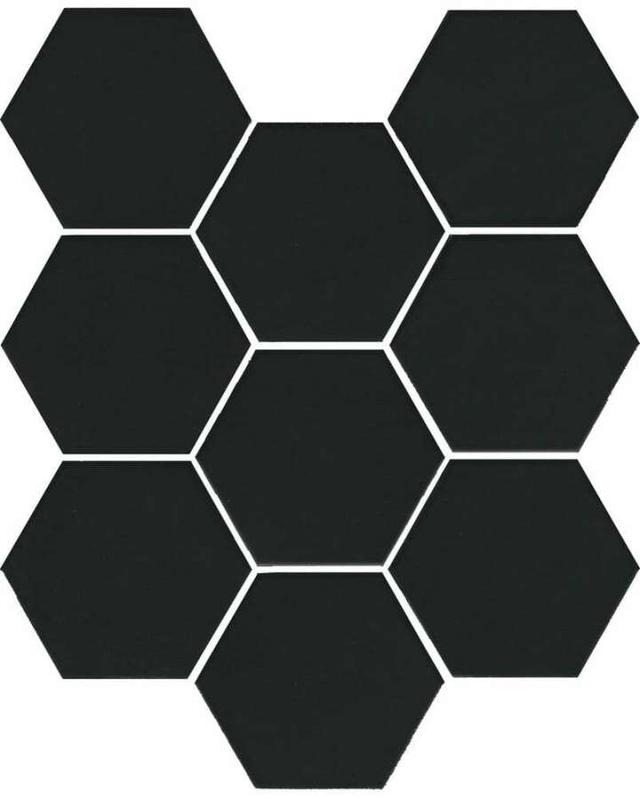 Кальсада черный натуральный из 9 частей SG1008N 12x10,4