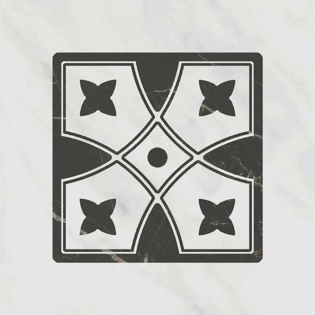 Келуш 1 грань черно-белый TOC004 9,8х9,8