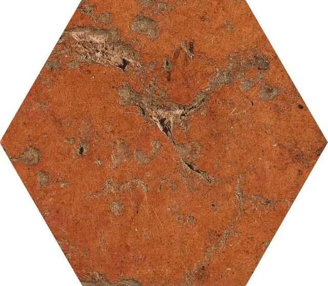 Rosso Siena Esagona