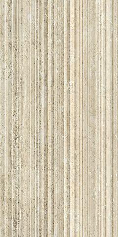 Beige Vein Cut Ribbed
