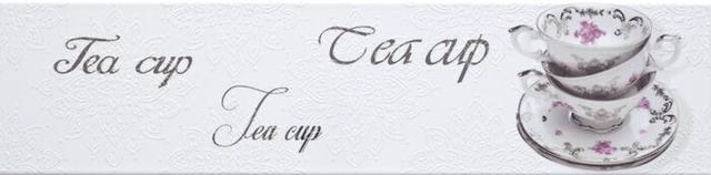 Decor Brillo Tea Cup Blanco