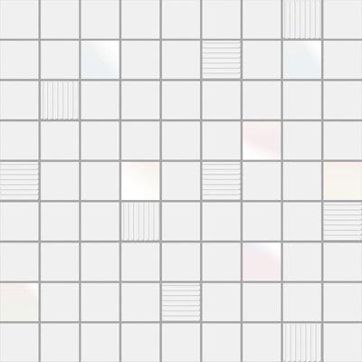 Mosaico Cubic White