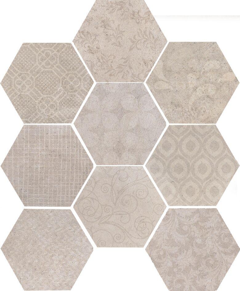 Riabitta Fabric Esagona Shabby Chic