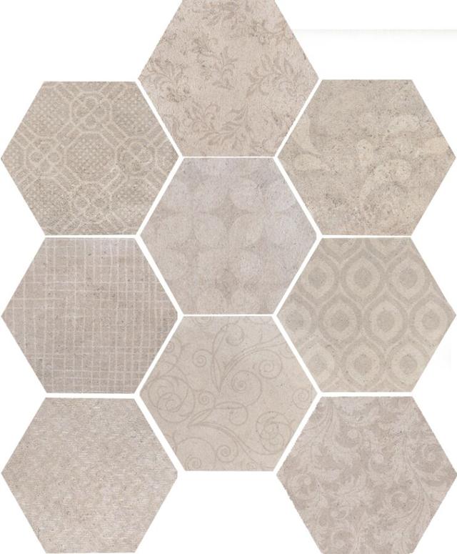 Riabitta Fabric Esagona Shabby Chic