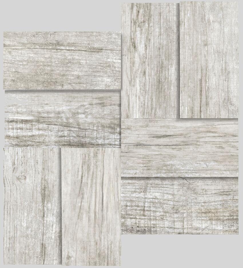 Iconic white natural mosaico brick