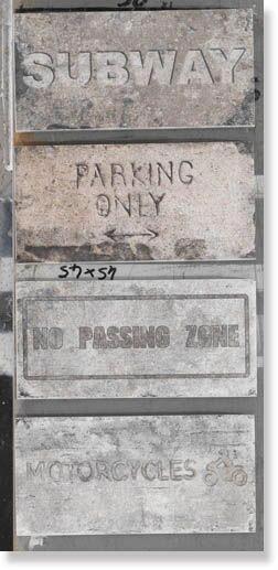 NY Road Signs Mix Soho