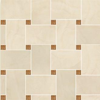 2405140  Mosaico Intrec. Beige Swarov. Oro Lap.