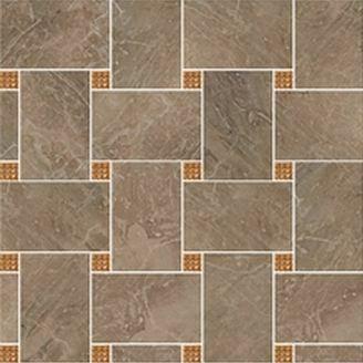 2405160  Mosaico Intrec. Marrone Swarov. Oro Lap.