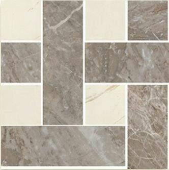 2404530  Mosaico Chest.Grigio-Bianco Nat/Lap