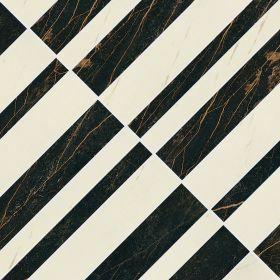 2405210  Mosaico Optical Nero-Bianco Nat/Lap