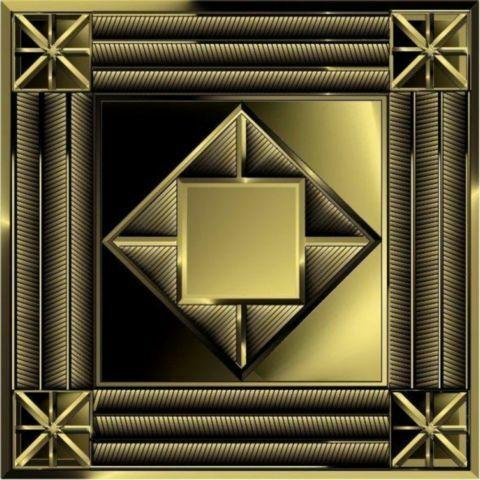 Barro-Co Art Taco Piramide Bronce