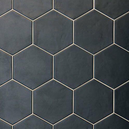 20338 Hexatile Negro Mate