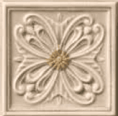 G91222 Painted Formella Floreale