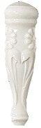 G91224 Rialto White Ang./ Est. X Listello Floreale