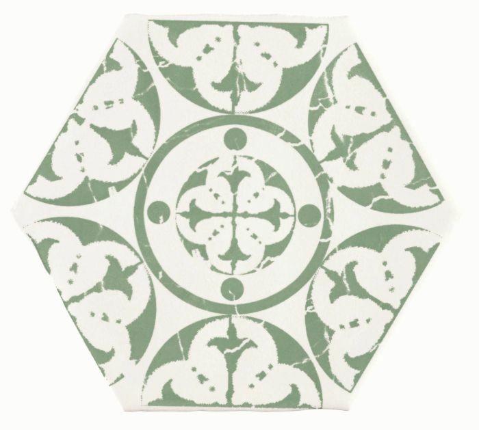 Marakech Agadir Verde Hexagon