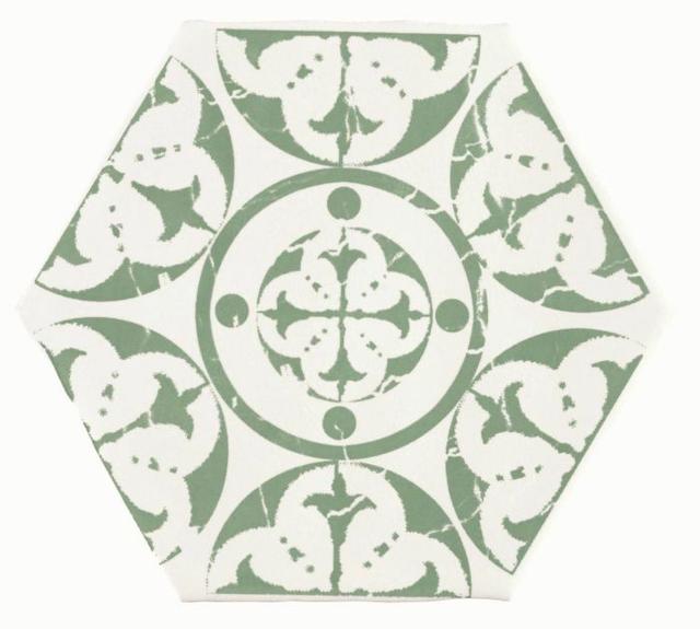 Marakech Agadir Verde Hexagon