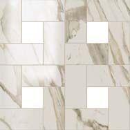 S.M. Calacatta Gold Mosaic Lap