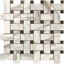 S.M. Calacatta Gold Twist Mosaic
