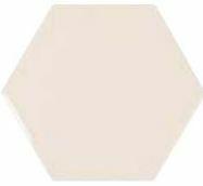 21914 Hexagon Ivory Crem