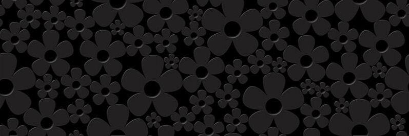 Soft Daisy Black