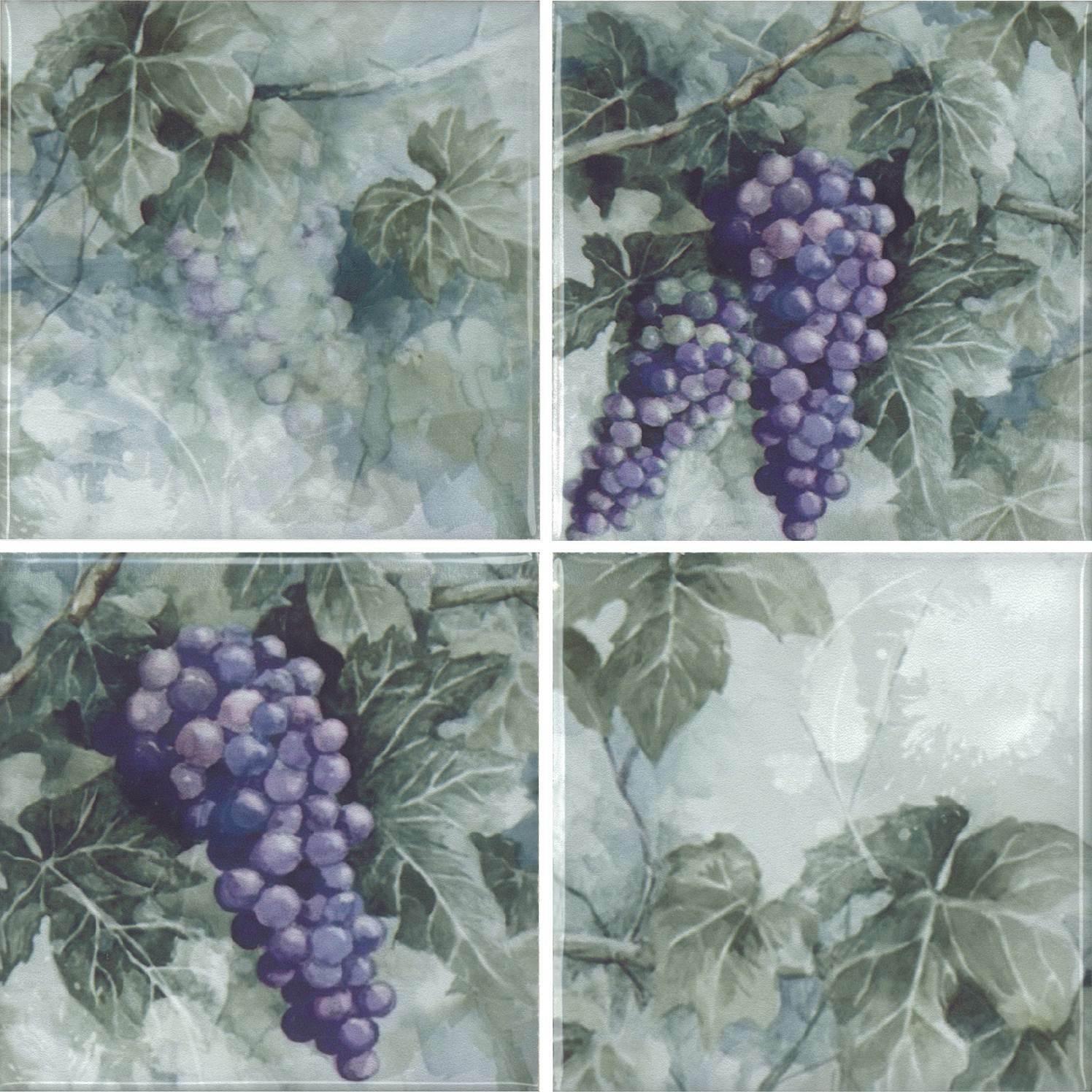 Set Acuarela Uvas A