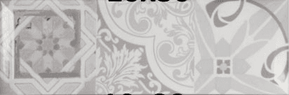 Antique Gris brillo bisel