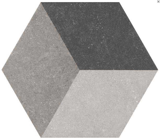 Traffic 3D Grey HEX 25