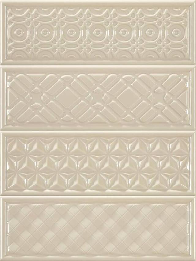 Garden Dec Geometry Crema