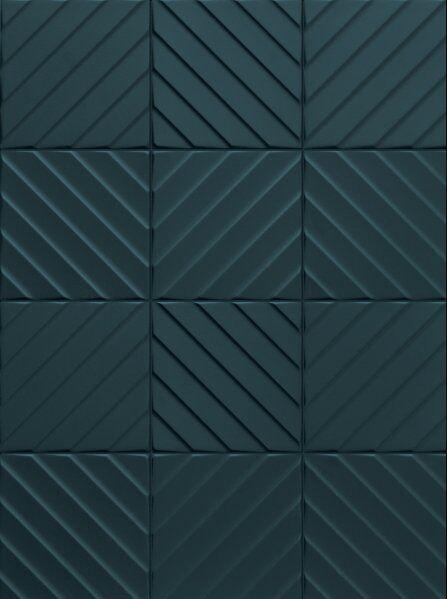 Diagonal Deep Blue