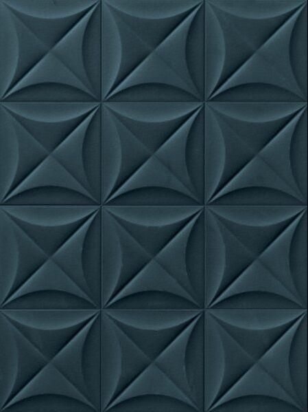 Flower Deep Blue