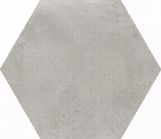 23603 Hexagon Melange Silver