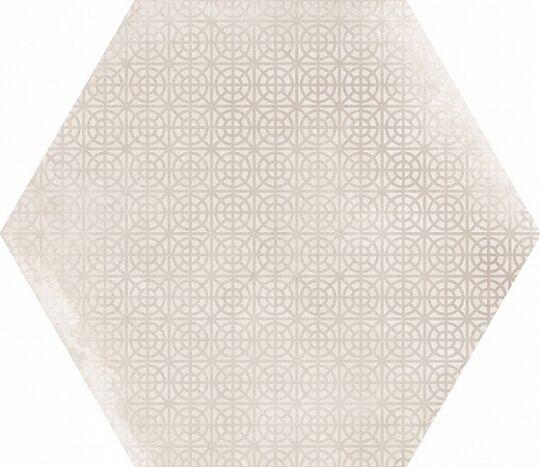 23601 Hexagon Melange Natural