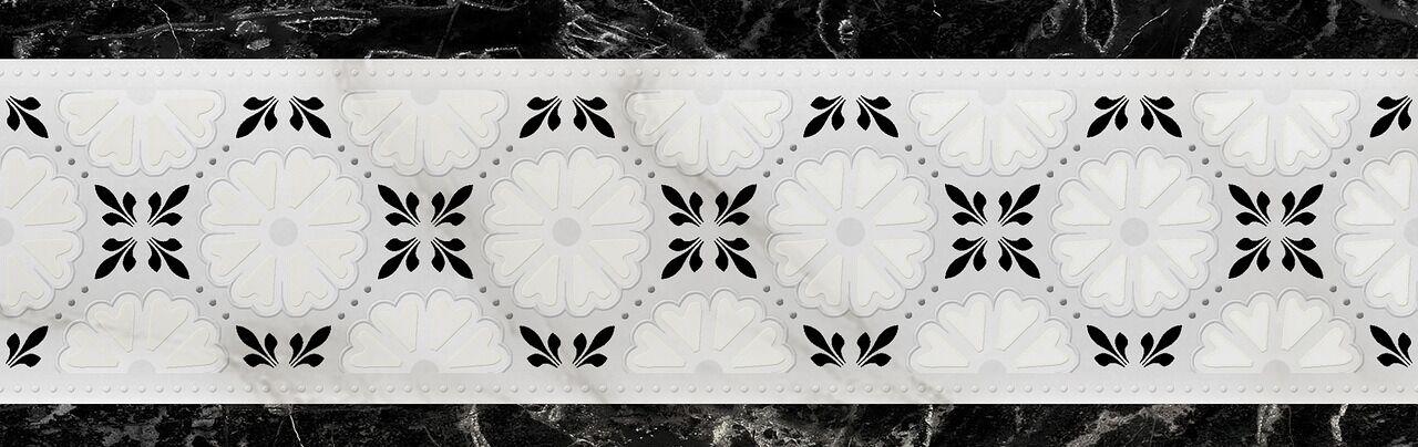 Cenefa Marmara Blanco