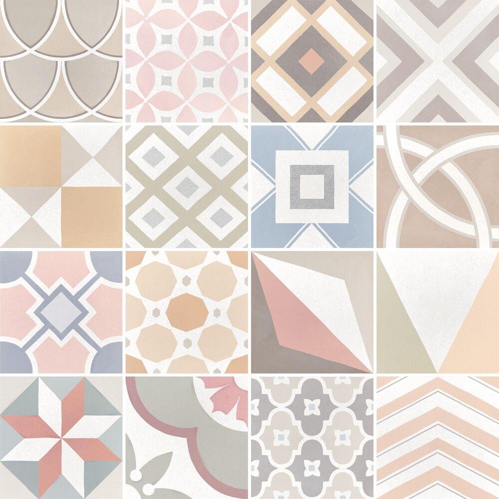 22103 Deco Patchwork Pastel