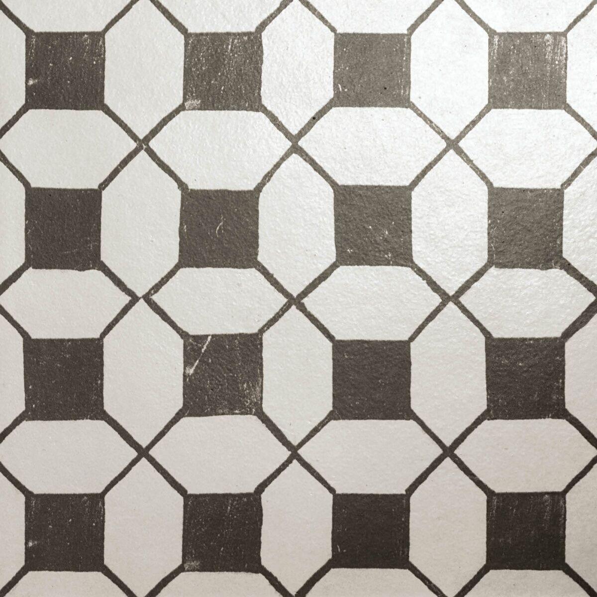 Bianco Antico Decoro Tappeto 1