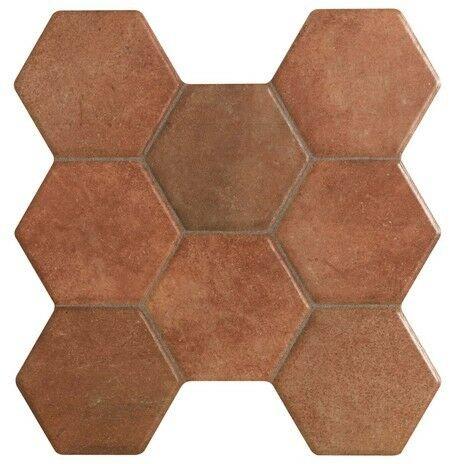 Hexagonal Castilla Marron