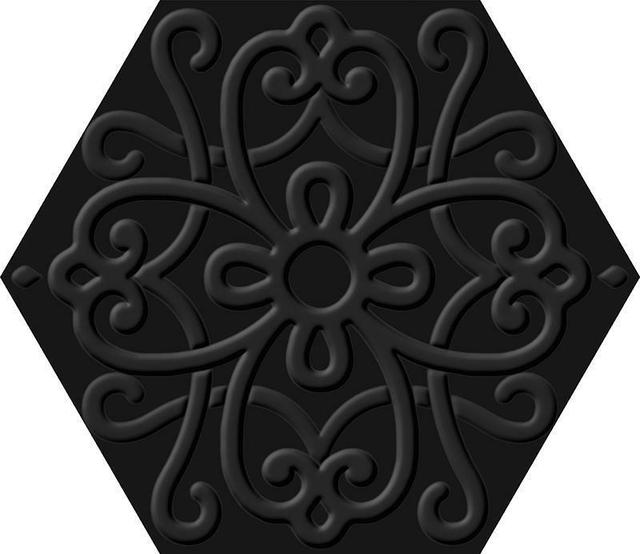 Flora Hexa Black