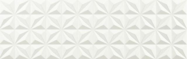 Glass Geo Glossy Blanco