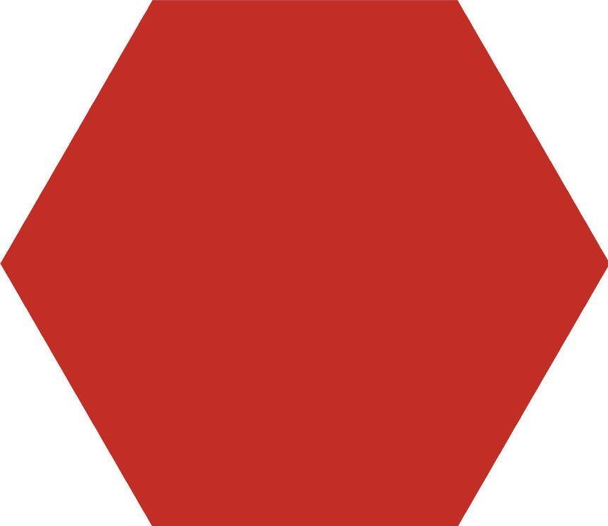 Basic Hexagon Red