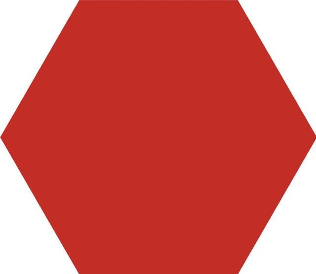 Basic Hexagon Red