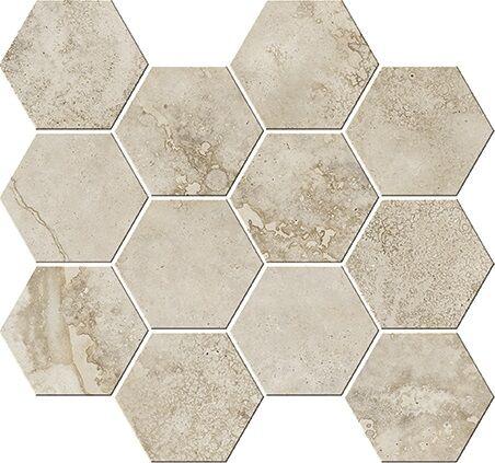 Cross Cut Beige Mosaico
