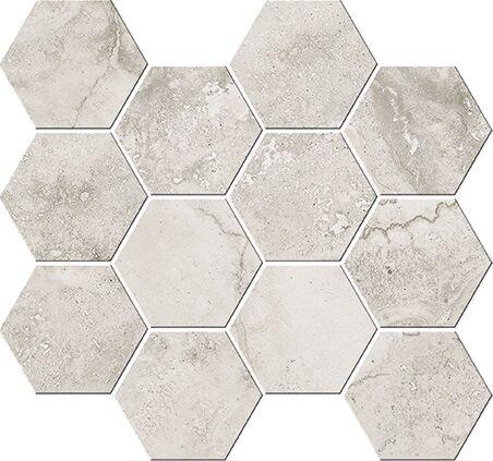Cross Cut Greige Mosaico