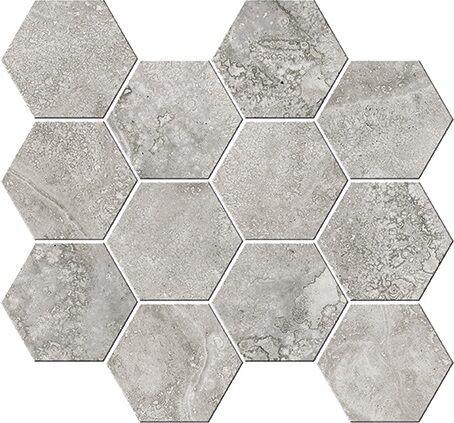 Cross Cut Grey Mosaico