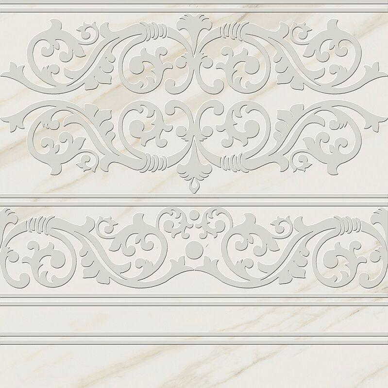 Dec Cenefa Vitreo Blanco Rect