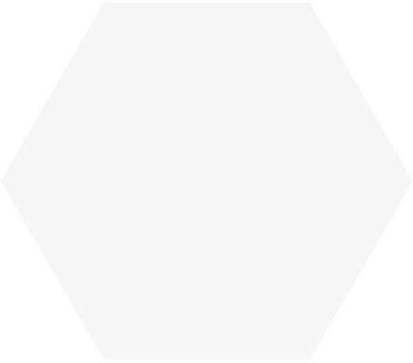 K945261 Miniworx Hexagon White matt