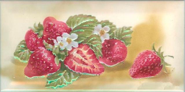 Retro Fresas Cocina